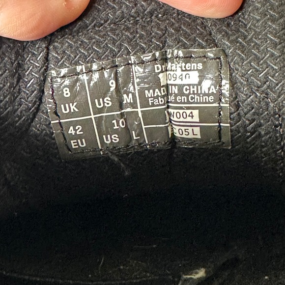 Dr. Martens 10940 Brown Leather Oxford Shoes Mens 9 Womens 10 Platform Lug Sole - Picture 5 of 9